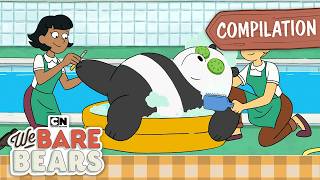 Bears Spa Day Meltdown!🐻🫧| We Bare Bears Compilation | Cartoon Network