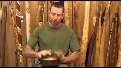 Steel Tongue Drum demo - HAPI Drum Mini D Major from HapiSteelTongueDrum.com