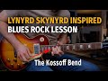 Skynyrd inspired blues rock lesson