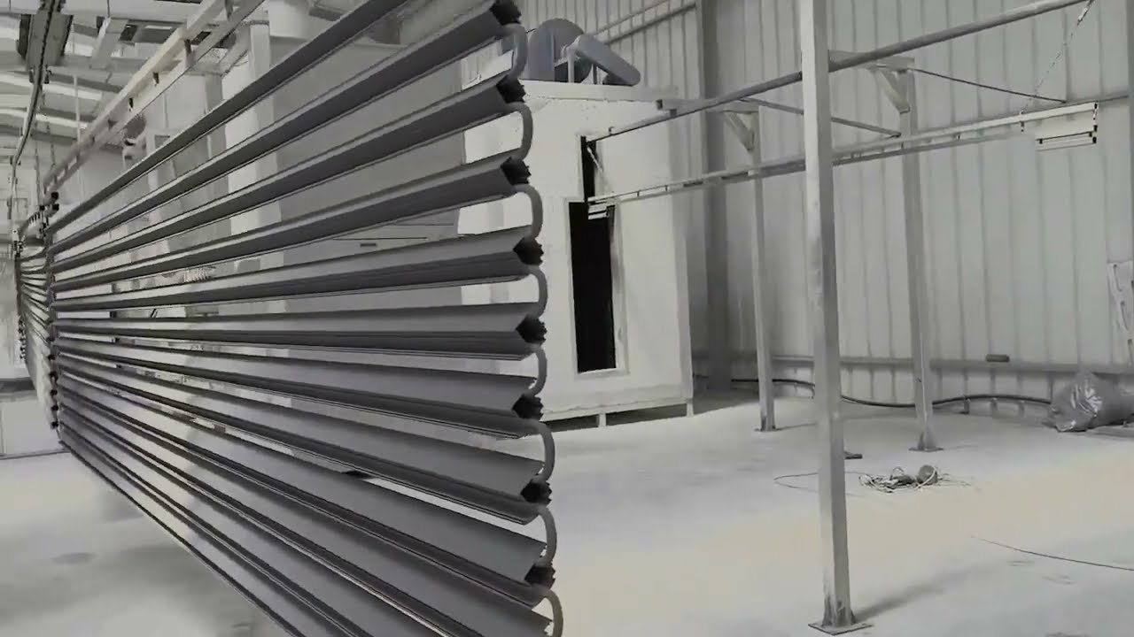 Automatic Powder Coating Line for Aluminium Profiles