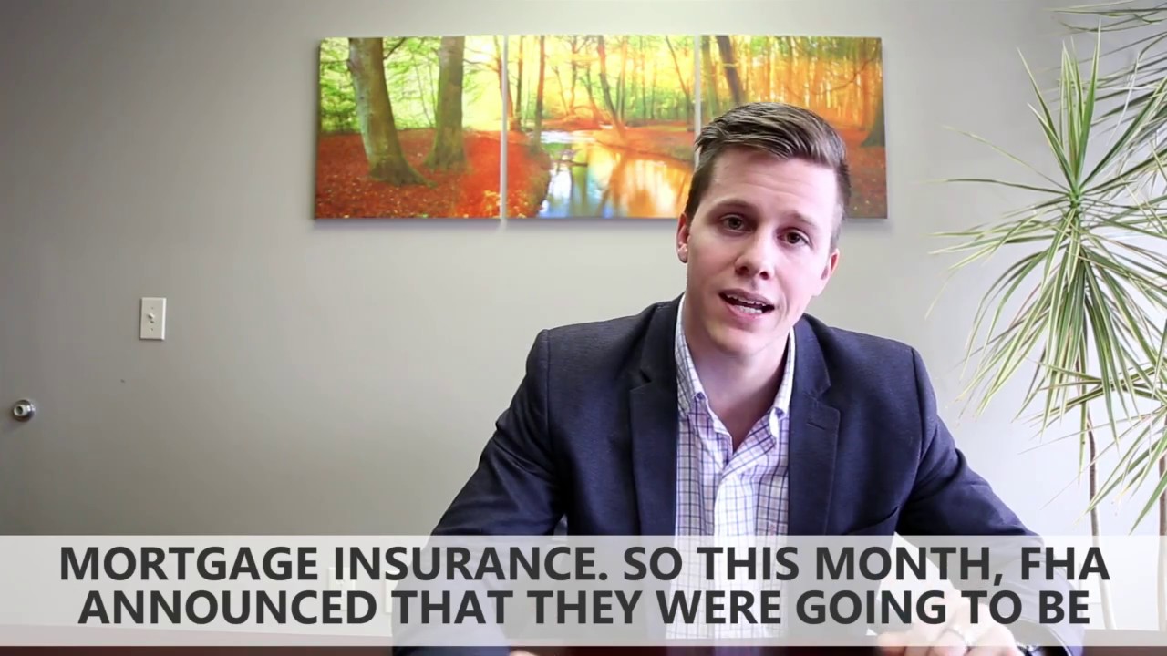 FHA Mortgage Insurance is going down