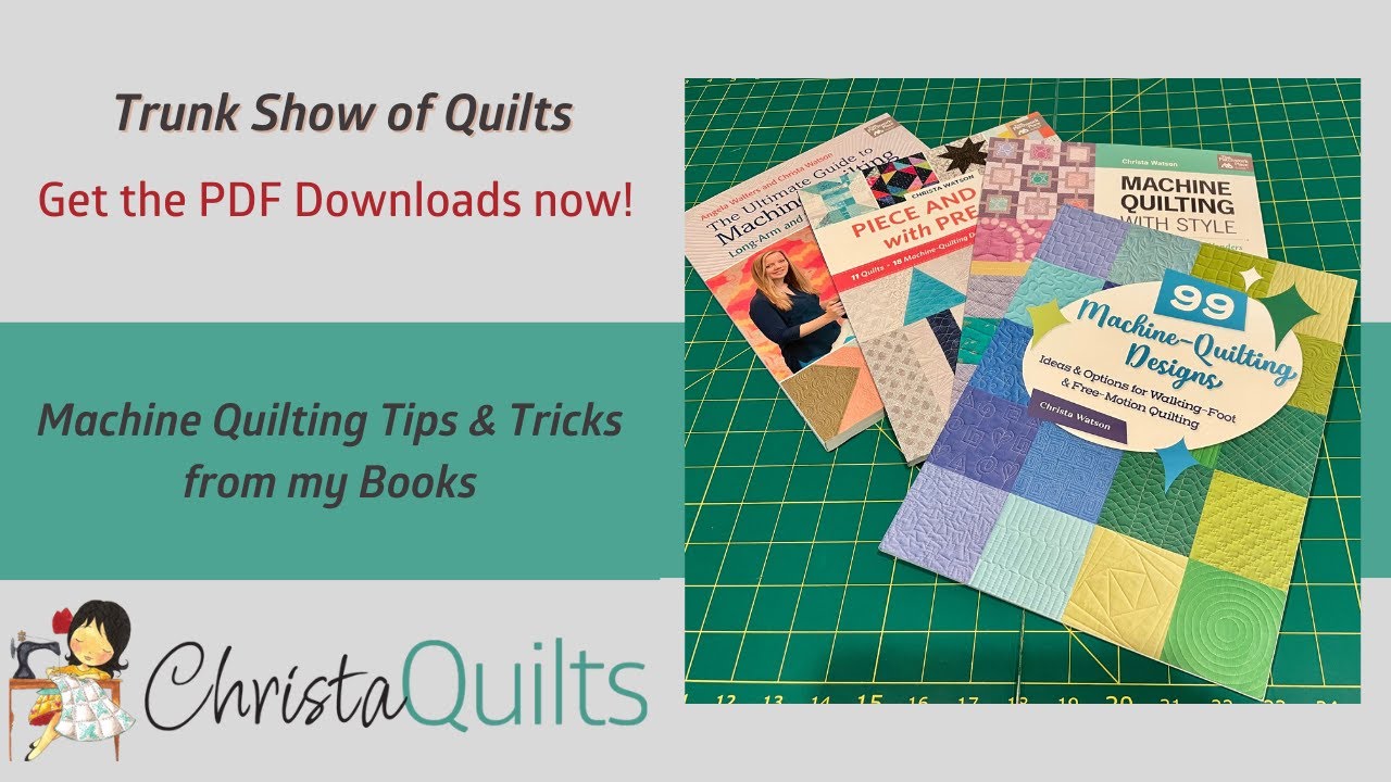 Trunk Show of Quilts from My Books! - YouTube