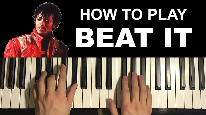 Michael Jackson - Beat It (Piano Tutorial Lesson)
