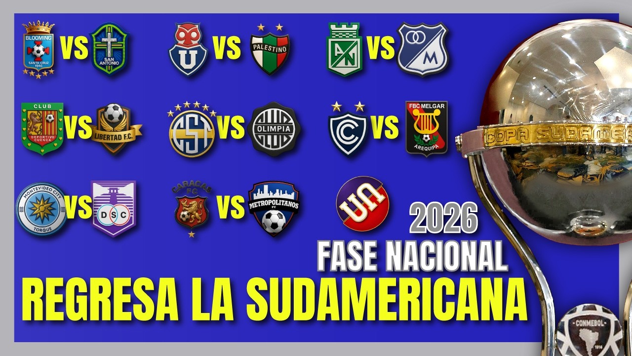 Comienza la copa sudamericana y su horrible fase nacional