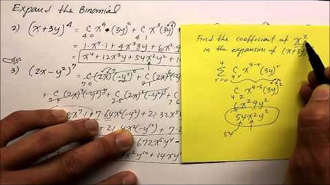 803A2  Binomial Theorem:  Part 2