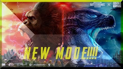 PUBG MOBILE  TITANS:LAST STAND MODE GAMEPLAY||KONG & GODZILLA vs MECHAGODZILLA||LATESH CHAPTER