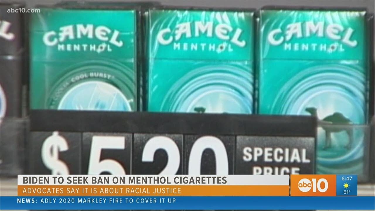 Biden eyes national ban on menthol cigarettes, following California's lead