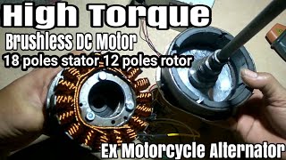 High Torque Brushless DC Motor