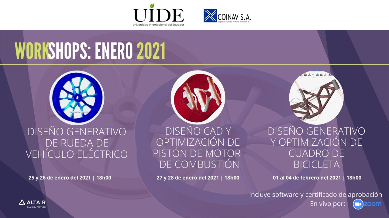 Workshops Diseño Generativo y Optimización Topológica enero 2021 - YouTube