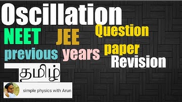 Oscillation |NEET| problem | The distance covered by particle ( SHM ) in one period |