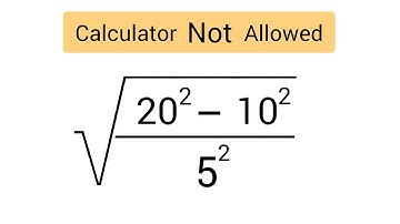 German Nice Square Root Maths Olympiad Question | Maths Olympiad Exam