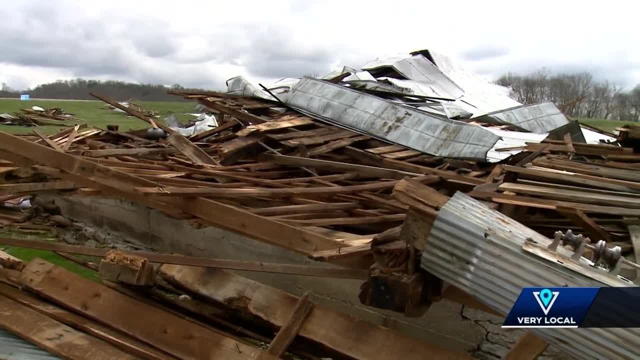 Cleanup continues in southern Indiana after tornado leaves miles of ...