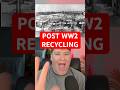 POST WORLD WAR 2 RECYCLING #history #historical #ww2 #usa #wwii #worldwar2 #historyfacts #airplane