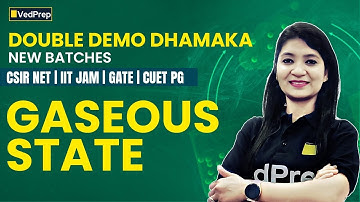 Master Gaseous State for IIT JAM, CSIR NET, GATE, CUET PG | Demo Class from Sanskar & Super Batch