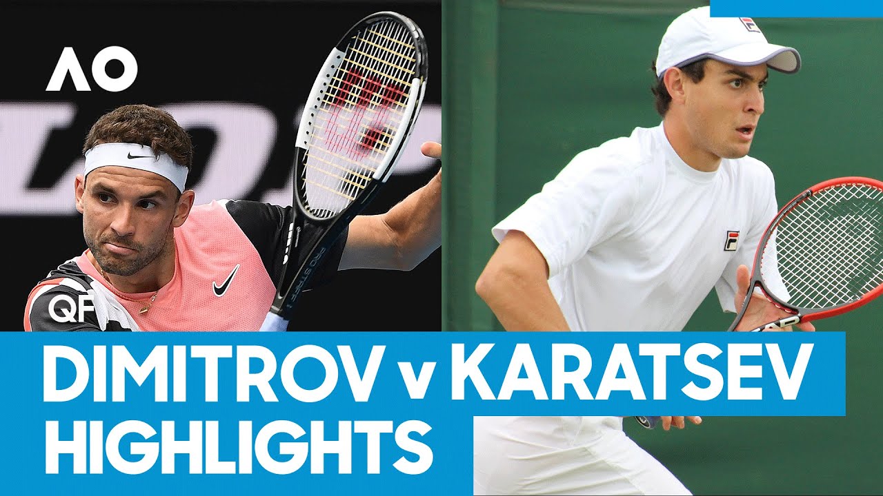 Grigor Dimitrov vs Aslan Karatsev Match Highlights (QF) | Australian Open 2021