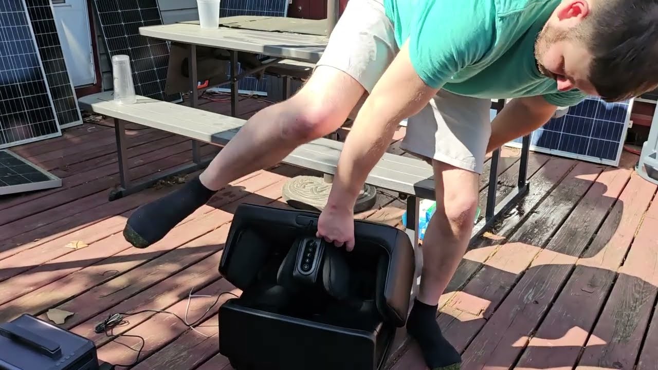 COMFIER 2 in 1 Foot Massager Machine,Shiatsu Foot and Calf Massager with Heat,Kneading,Vibration