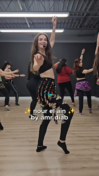 want to learn this beginner #bellydance choreo? check the full tutorial ⬆️ #amrdiab