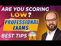 Are You Scoring Low in Professional Exams? | Best Tips by Chandan Sir | How to Score Good Marks?