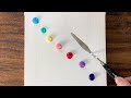 ありがとうの絵【クラウドファンディング達成記念動画】アクリル絵の具で絵を描く|Step by step Acrylic painting #230