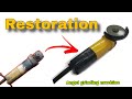 Rusty and Damaged Angle Grinder DeWalt/Restoration