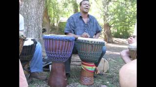 druminthesun Komo Class W Malian Master Drummer Abdoul Doumbia djembe boulder denver