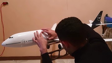 Lufthansa b747-8 Model DIY | Full build vide
