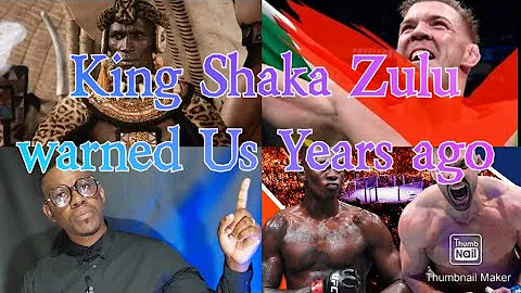 Why Dricus Du Plessis is NOT African .Shaka Zulu warned  us