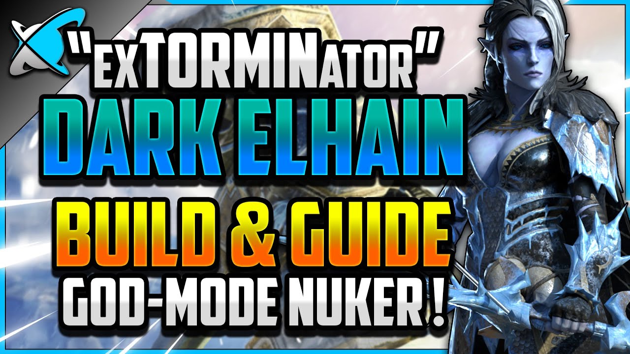 "exTORMINnator" Dark Elhain Build, Guide & Masteries Best Build 2021