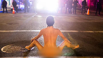 ‘Naked Athena’ Explains Protest: ‘A Fury Arose In Me’