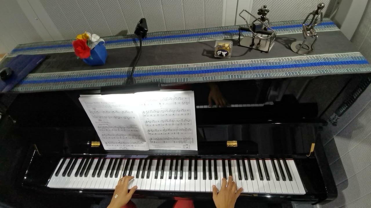 "Light and Blue" Alfred's Basic Adult Piano Course Book 2 / Artcustico Piano Tutorials