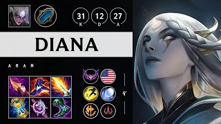 Diana ARAM: Triple Kill, Rampage - NA Master Patch 14.22