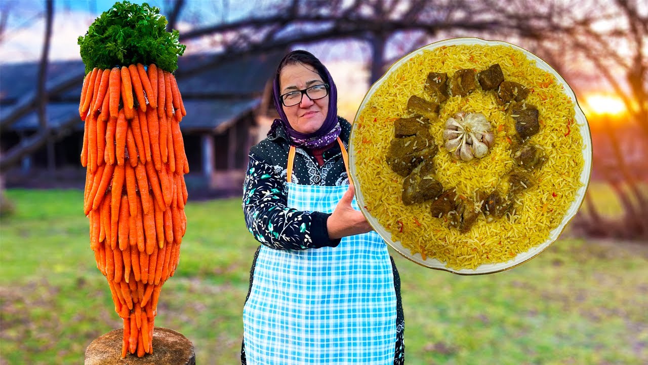 Grandma's Best Uzbek Pilaf Recipe From The Charming Village! YouTube