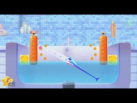 Shark Dash HD Free прохождение 5 уровней
