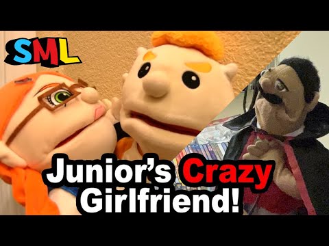 SML Movie: Junior's Crazy Girlfriend Reaction (Puppet Reaction)