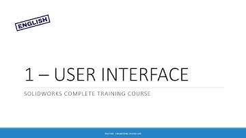 Solidworks Tutorial - User Interface #solidworks  #userinterface  #cad #learning #gettingstarted