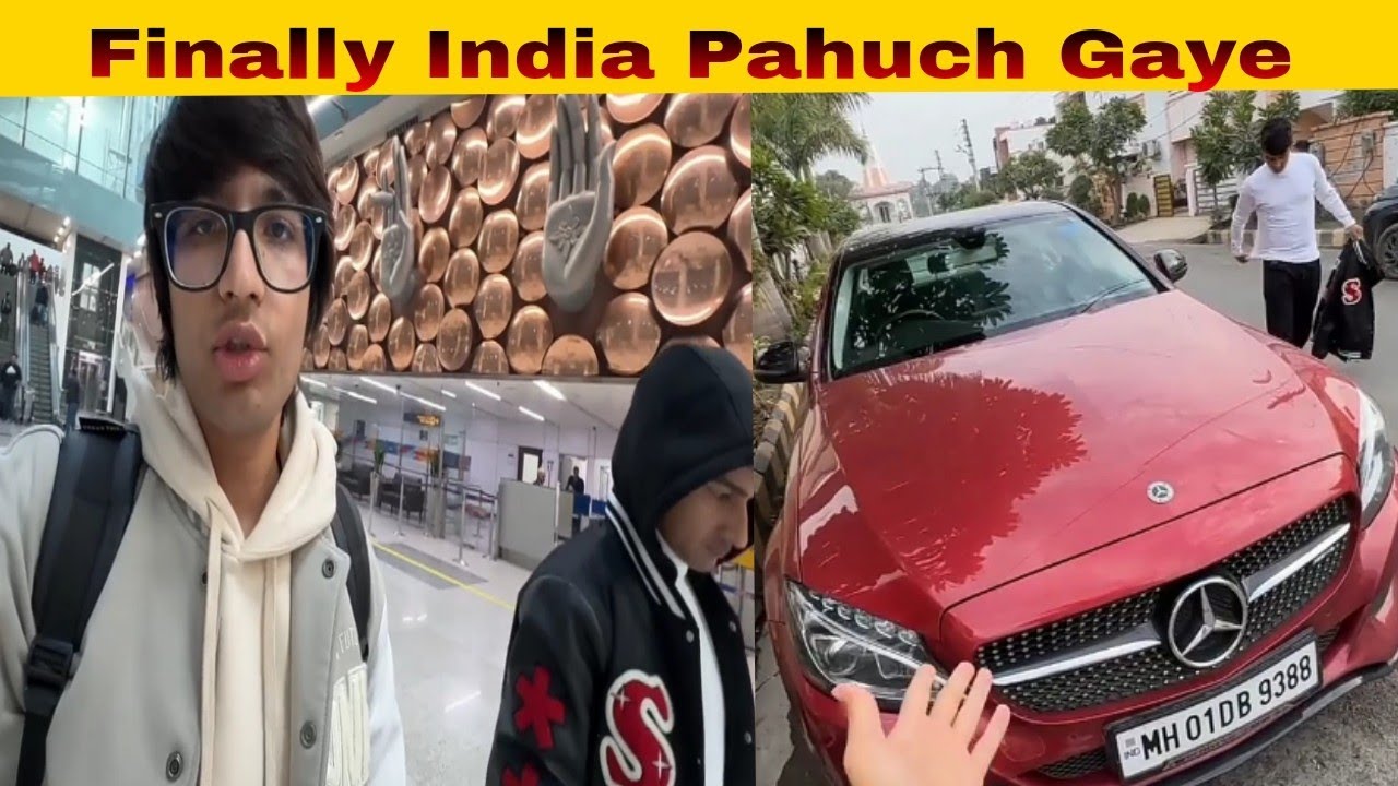 Dubai To Haldwani 😍 New Mercedes 🤩 Sourav Joshi vlogs YouTube