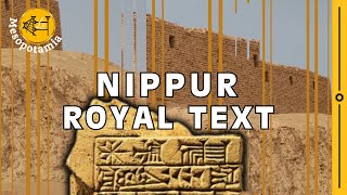 Glorious Cuneiform Text from the Holy City of Nippur!