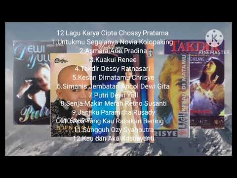 12 Lagu Karya Cipta Chossy Pratama