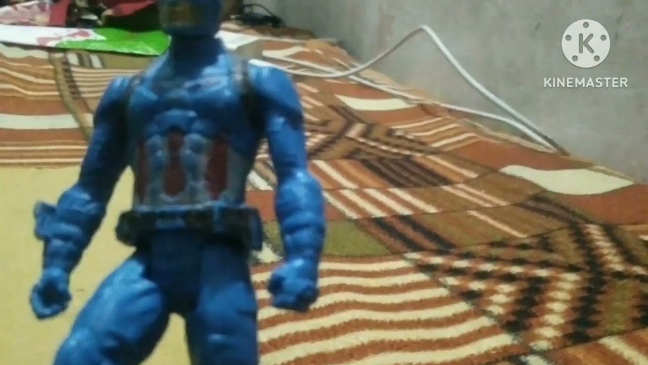 Funny video Ironman captainamerica funny fight for stopmotion 