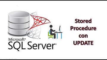 como crear un procedimiento almacenado que actualize SQL SERVER