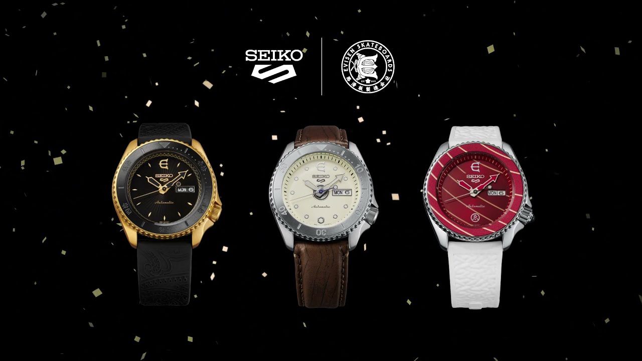 Seiko 5 Sports EVISEN SKATEBOARDS Promotional Video - YouTube