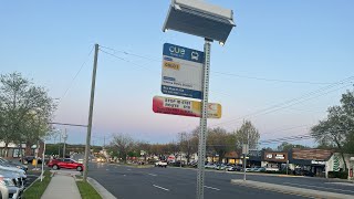 NEW - NO MONEY! Fairfax City "CUE" Bus Ride, #835, On Route: Gold 1, Main St to Gainsborough St