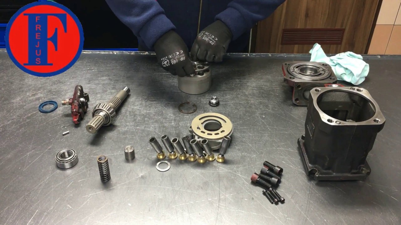 Jak naprawić pompę hydrauliczną tłoczkową/ How to repair an hydraulic piston pump