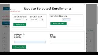 CTEIS Manage Enrollment 2022