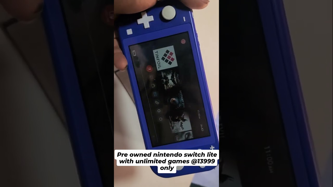 Pre owned Nintendo switch lite best price in Chennai gamers contact 9884911141,7200362901