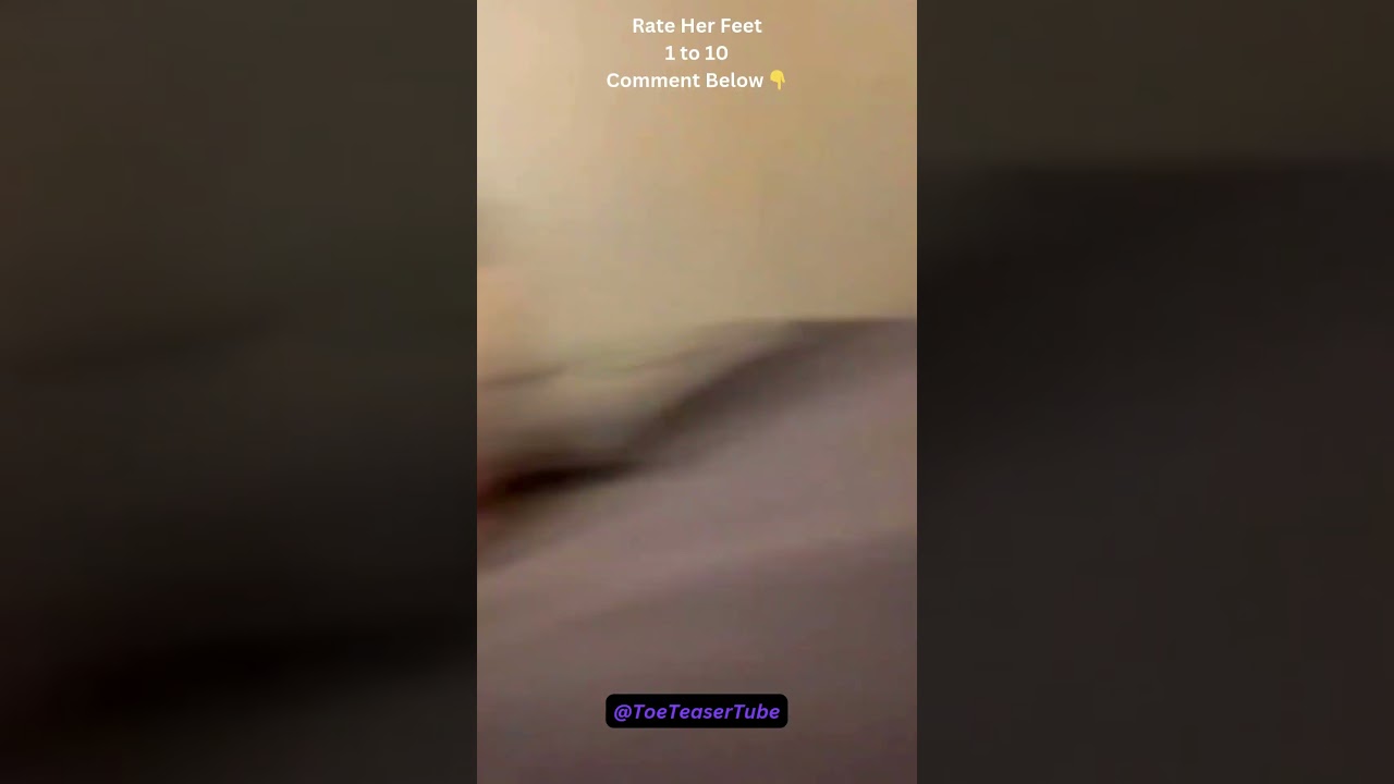 👣 Brunette Catches You Staring at Her Feet! 😲