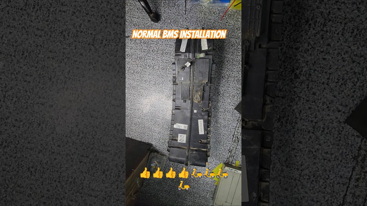 ola electric scooter 4 kilowatt battery pack normal BMS installation ola battery normal conversion