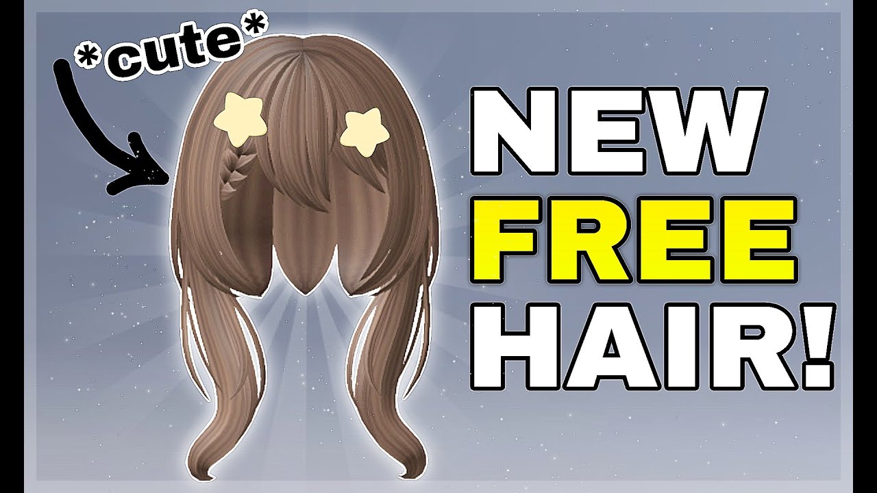 GET THIS FREE HAIR IN ROBLOX NOW! 🤩😍🥰 