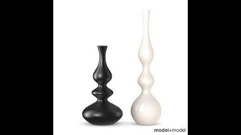 Rochebobois Minsk  Bulb vases 3D model from CGTrader.com