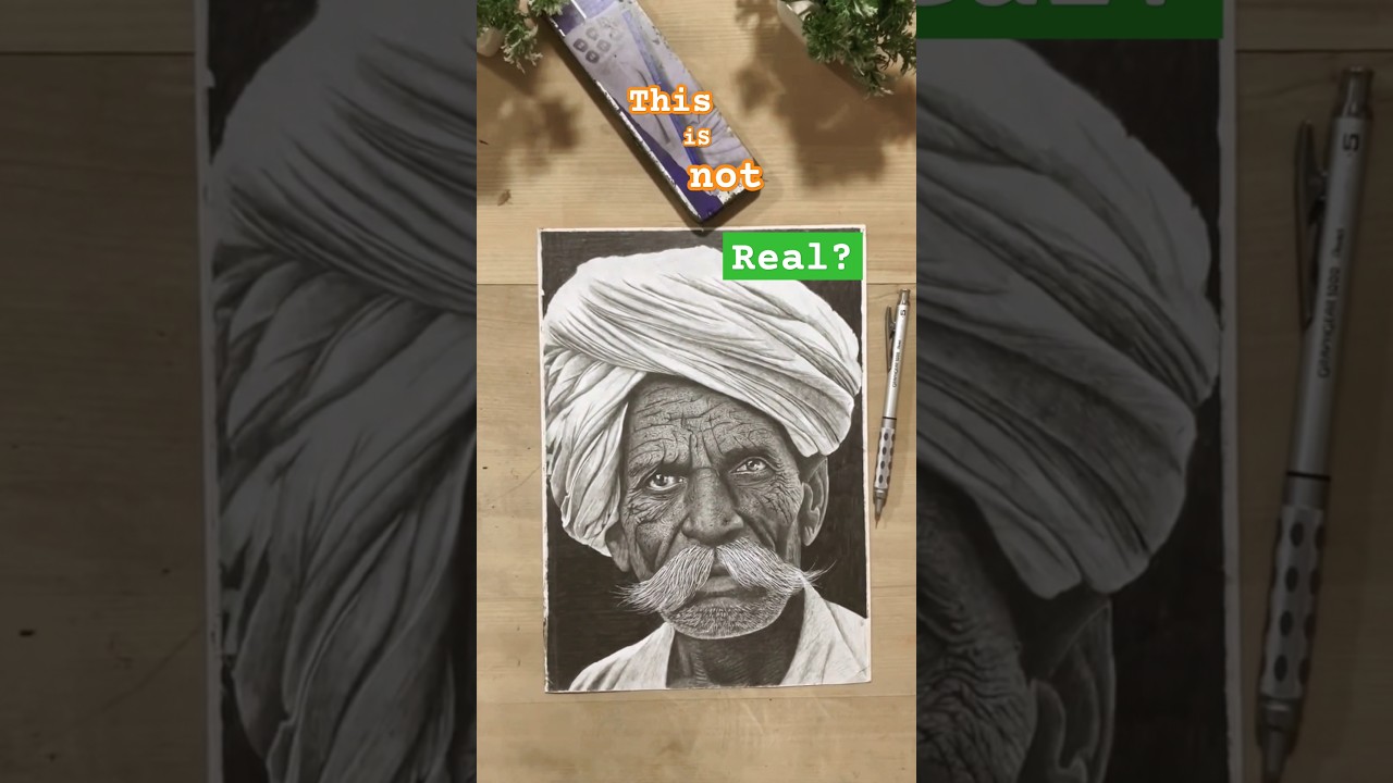 Hyper realistic drawing 